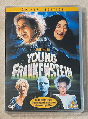 Mel Brooksin FRANKENSTEIN JUNIOR (1974) Gene Wilder