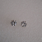 Hopea zirconia nappi korvakoru 5 mm Uusi - pikkukuva 2