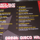 Great Disco Hits, Can´t stop dancing cd - pikkukuva 2
