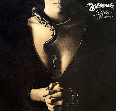 Whitesnake - Slide It In (CD) EX+!! Vanha Remaster
