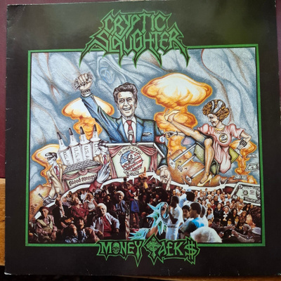CRYPTIC SLAUGHTER - Money Talks LP
