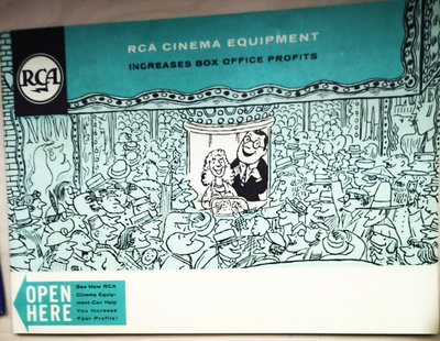 RCA Cinema Equipment -laitteiden mainosesite