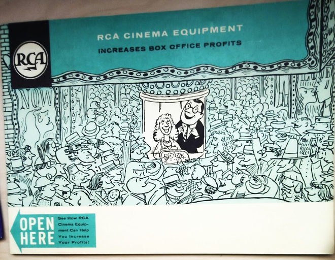 RCA Cinema Equipment -laitteiden mainosesite