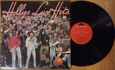 HOLLIES: Live Hits LP