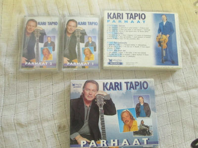 KARI TAPIO - PARHAAT ( tupla c kasetti boxi )
