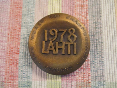 Lahti 1978 The World Ski Championships mitali/Raimo Heino 77