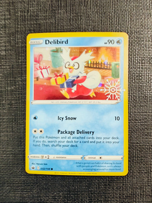 Delibird Snowflake Stamp 32/198 Holiday Calendar Promo