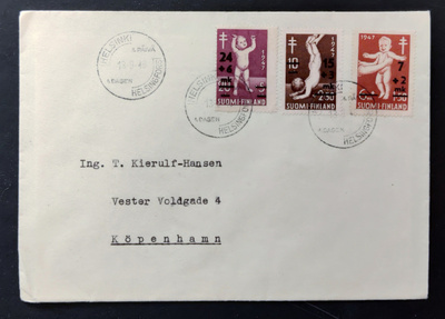 1948 FDC Tuberkuloosi