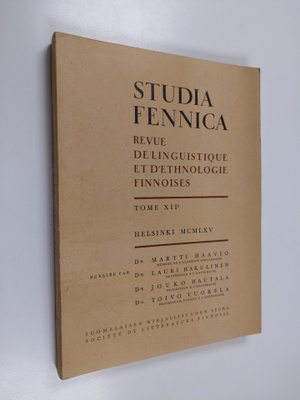 Studia Fennica 12