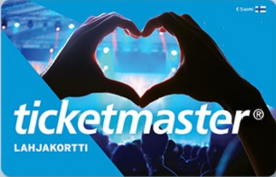 Ticketmaster E-lahjakortti 100e