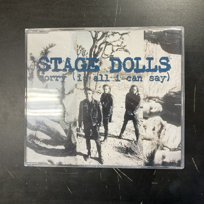 Stage Dolls - Sorry (Is All I Can Say) CDS
