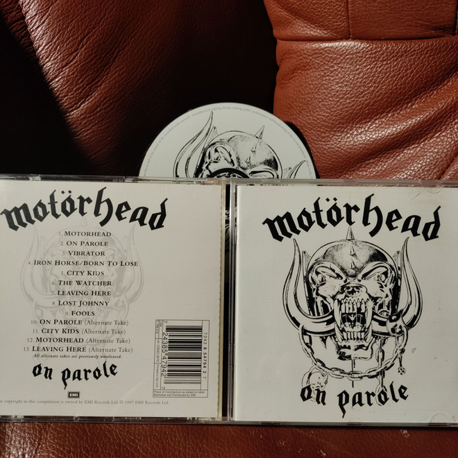 MOTÖRHEAD -on parole CD.