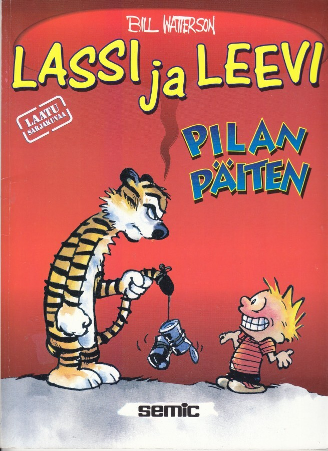 Lassi ja Leevi 12 Pilan päiten (2p. Semic 1995)