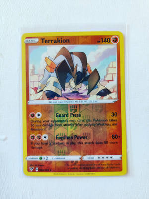Terrakion Reverse Holo Rare