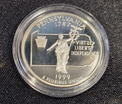 USA Hopea Pennsylvania quarter 1999-S