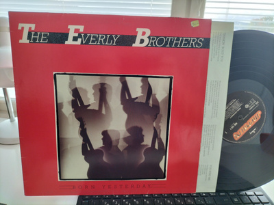EVERLY BROTHERS, Born yesterday, LP HOL -85 SIISTI KUNTO !!