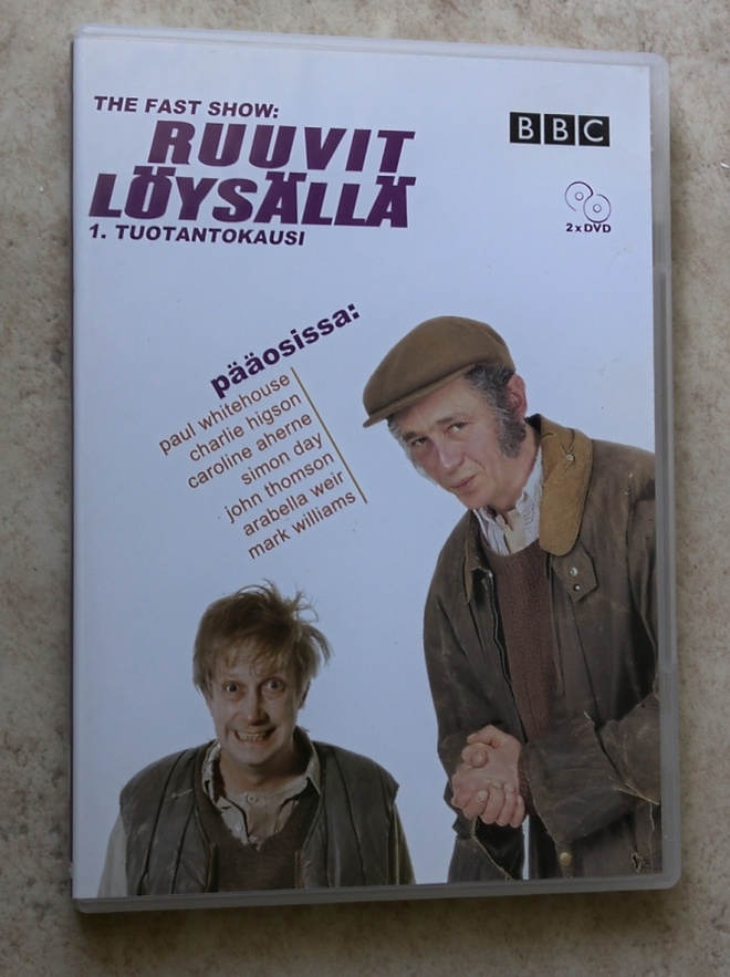 Ruuvit löysällä, kausi 1, 2 x DVD.