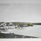 Naantali, vanhaa satamaa, höyrylaiva, väripk, p. 1914 - pikkukuva 1