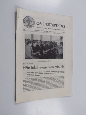 Sairalan Ev. Kansanopistolehti : opistolehti 3/1961