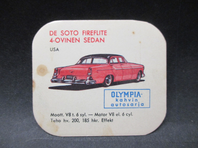 De Soto Fireflite, Olympia-kahvi