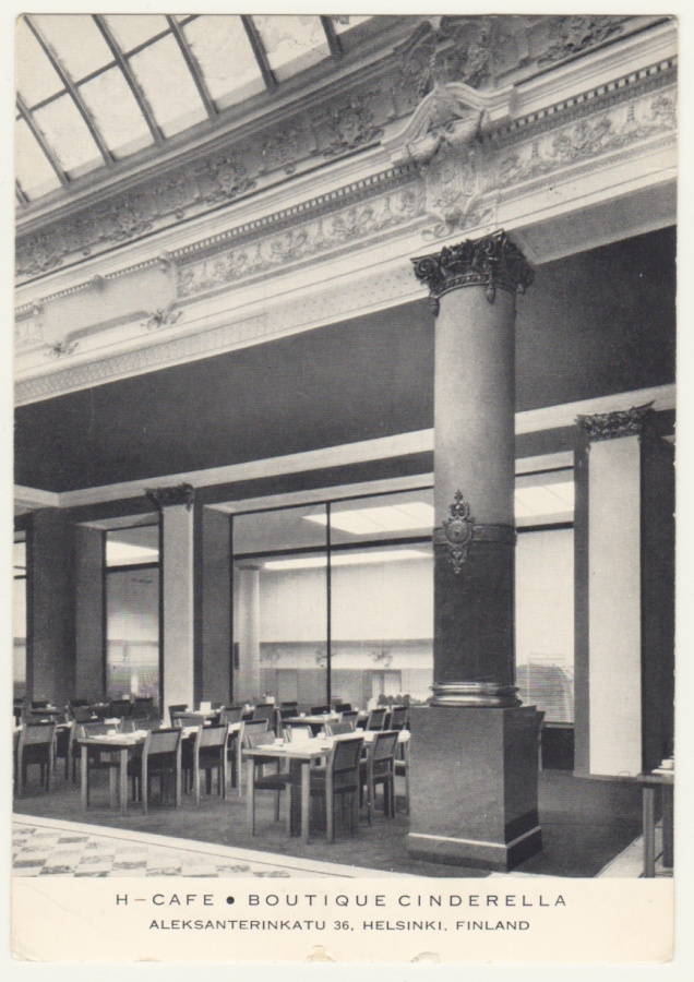 Helsinki Cafe Boutique Cinderella 1970