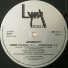 JOVANOTTI  ::  GIMME FIVE  ::  VINYYLI  MAXI  12"   1988 - pikkukuva 4