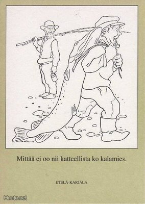 kortti ** Kalastus Tanttu Koivu Maasio - erilaisia