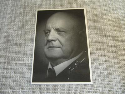 Postikortti Jean Sibelius Järvenpää.
