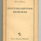 Erik Ahlman: Totuudellisuuden probleemi - pikkukuva 1