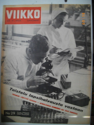 Viikkosanomat Nro 29/1954 (22.5)