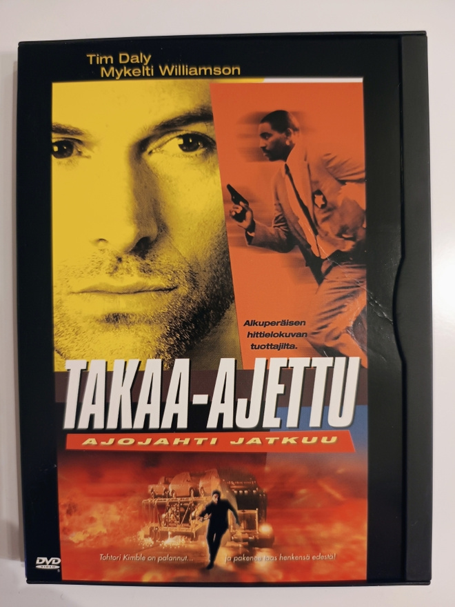 Takaa-ajettu, Ajojahti jatkuu - DVD