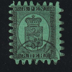 1866 8pennin Isohampainen leimattuna - pikkukuva 1