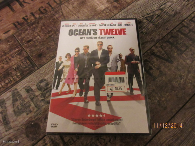 Ocean´s Twelve (DVD) *UUSI*
