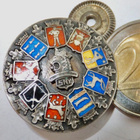 Ruuvimerkki SNY Poliisi Nimismiesyhdistys Hopeaa 1958 KOMEA - pikkukuva 1