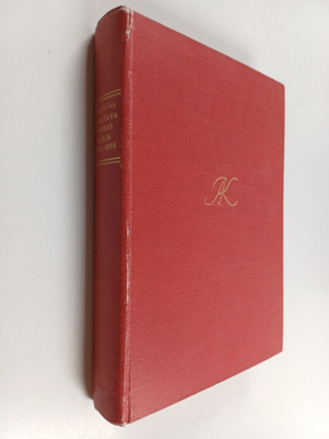 Aino Kallas : Vaeltava vieraskirja vuosilta 1946-1956