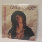 ANDY McCOY - I WILL FOLLOW/MAKE BELIEVE M/M- FIN 1988 7" - pikkukuva 2