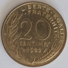 7 kpl Ranska 20 centimes 1967-1982, 4 kuvaa - pikkukuva 3