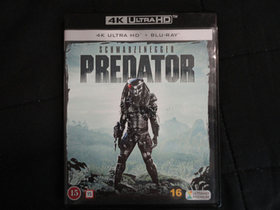 PREDATOR (1987) 4K + BLU-RAY
