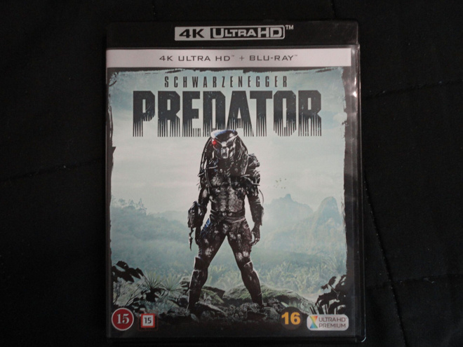 PREDATOR (1987) 4K + BLU-RAY