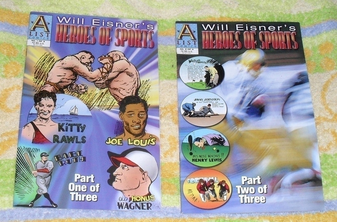 Will Eisner's Heroes of Sports #1 + #2