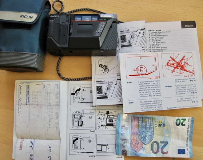 VANHA Kamera Ricoh AF-50 SIISTI