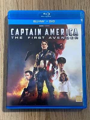 CAPTAIN AMERICA - THE FIRST AVENGER - BLU-RAY + DVD - MARVEL