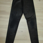 Lindex nahkaleggingsit 134/140cm ja H&M t-paidat - pikkukuva 4