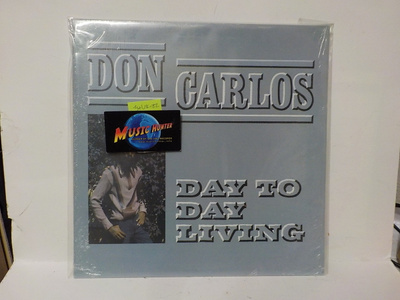 DON CARLOS - DAY TO DAY LIVING M-/M- UK 1982 LP