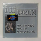 DON CARLOS - DAY TO DAY LIVING M-/M- UK 1982 LP - pikkukuva 1