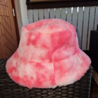 Pinkki Pörröinen Bucket Hat - pikkukuva 3
