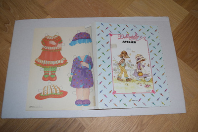 paperinukke dollydolly atelier  tyttö