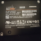 Evo 860 500gb ssd kiintolevy - pikkukuva 2