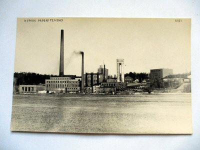 Kuusankoski Kymin paperitehdas n 1930 *