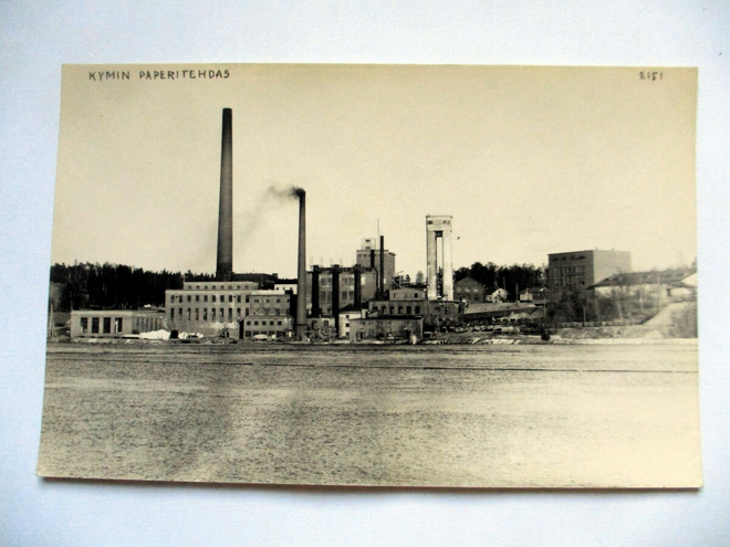 Kuusankoski Kymin paperitehdas n 1930 *